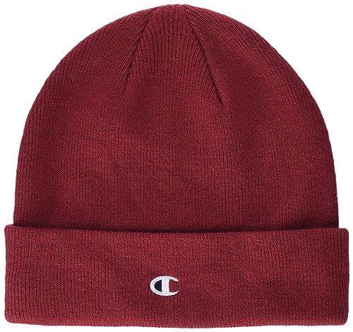 Champion Unisex Lifestyle Caps-802406 Beanie-Mütze, Rot TBR, One Size von Champion