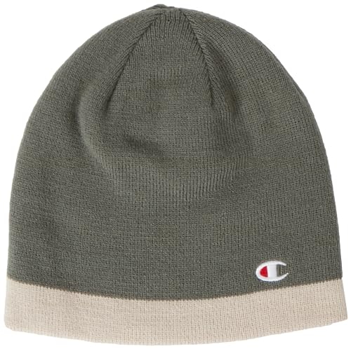 Champion Unisex Lifestyle Caps-802407 Wendemütze, Hellgrün/Silbergrau, One Size von Champion