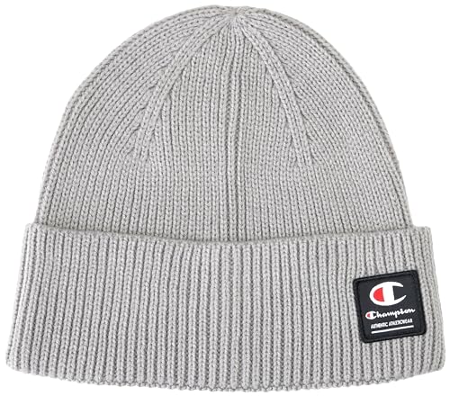 Champion Unisex Lifestyle Caps-802413 Beanie-Mütze, Grau Denkmal, One Size von Champion