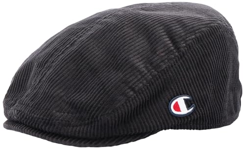 Champion Unisex Lifestyle Caps-805919 Zeitungskappe, Schwarz, One Size von Champion