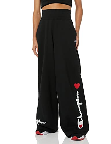 Champion Unisex Trainingshose Reverse Weave Puddle Pant, Ebony-510519, L von Champion
