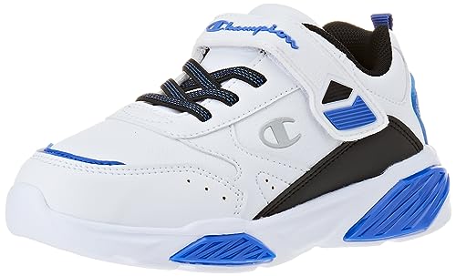 Champion Wave Pu B Ps Sneakers, Bianco Nero Blu Ww002, 29.5 EU von Champion