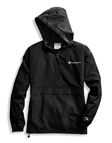 Champion Damen Packable Jacket Jacke, schwarz, X-Small von Champion