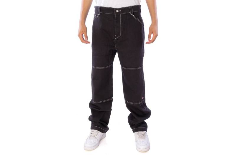 Champion Workerjeans Jeans Champion Staight Hem Pants, G XL rechte Eingriffstasche mit kleinem Coin von Champion