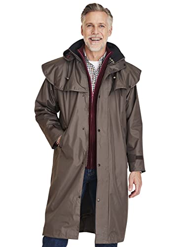 Country Estate Herren Highgrove Wasserdichter Reiter Regenmantel Schwarz Blau Braun oder Grün Größen S M L XL XXL - Braun, M Country Estate Herren Highgrove Wasserdichter Reiter Regenmantel Schwarz Blau Braun oder Grün Größen S M L XL XXL - Braun, M von Country Estate