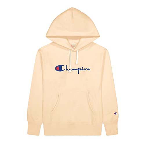 Reverse Weave Script Logo Hooded Sweatshirt von Champion