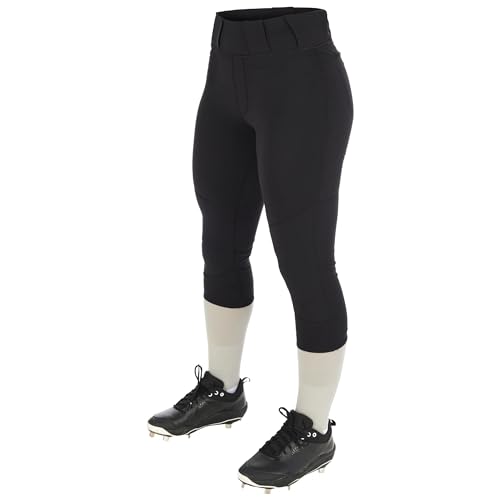 CHAMPRO Damen Zen Fastpitch Softball-Hose, Schwarz, XX-Large von Champro