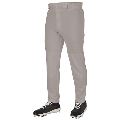 CHAMPRO Jungen Triple Crown 2.0 Tapered Bottom Baseball Pants Hose, GRAU, Medium von Champro