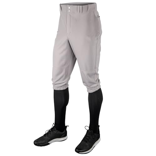 CHAMPRO Uni-Erwachsene höschen MVP Herren Baseball Knickers, GRAU, Medium von Champro
