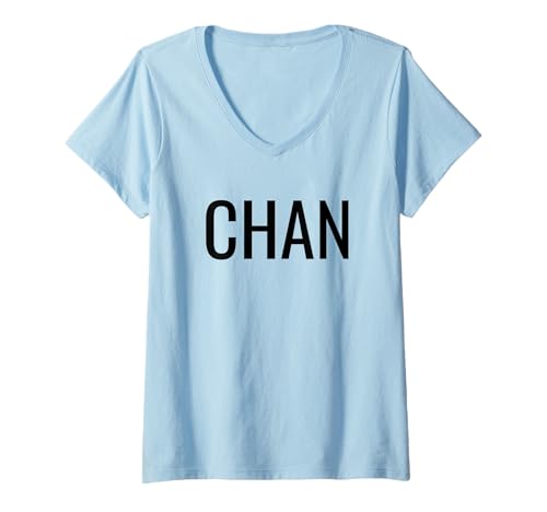 Damen Chan T-Shirt mit V-Ausschnitt Damen Chan T-Shirt mit V-Ausschnitt von Chan