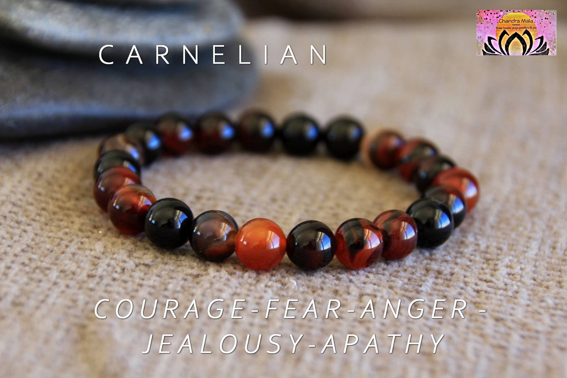 Karneol Armband | Mut Erdung Angst Eifersucht Traurigkeit Apathie Wurzel - Und Sakralchakren Boho Schmuck Edelstein 8mm Karneol Armband | Mut Erdung Angst Eifersucht Traurigkeit Apathie Wurzel - Und Sakralchakren Boho Schmuck Edelstein 8mm von ChandraMalaJewellery