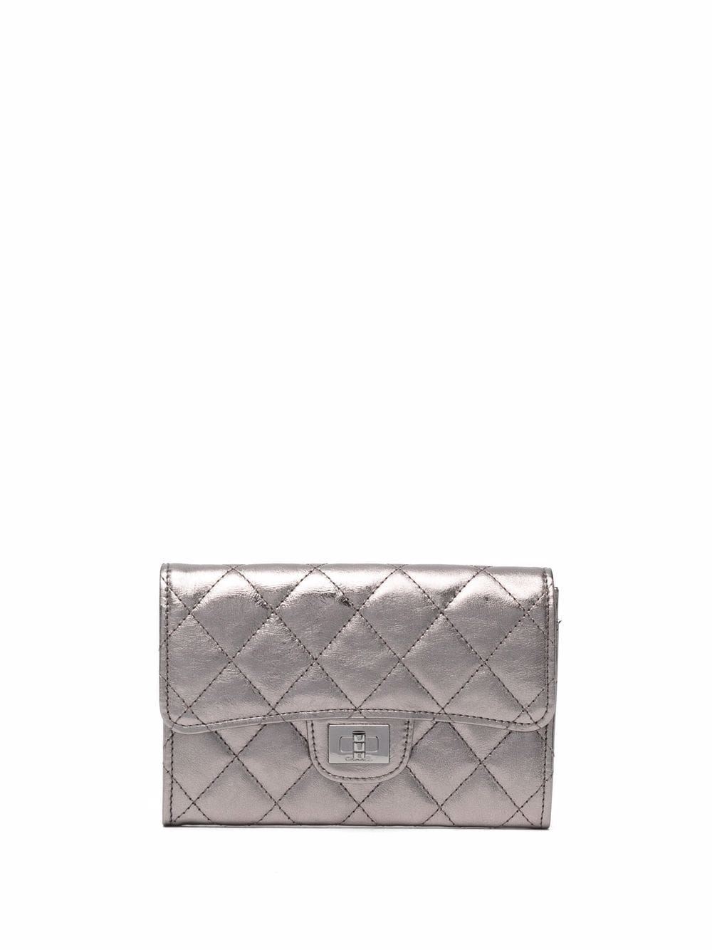 CHANEL Pre-Owned 2007 Mademoiselle Portemonnaie - Silber von CHANEL Pre-Owned