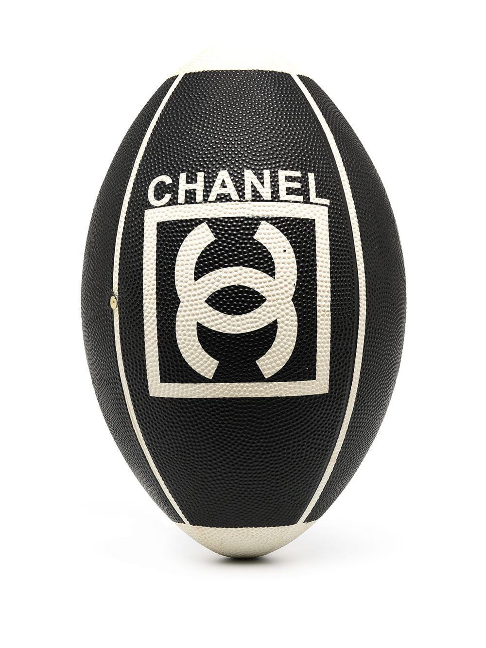 CHANEL Pre-Owned Rugbyball mit CC - Schwarz von CHANEL Pre-Owned