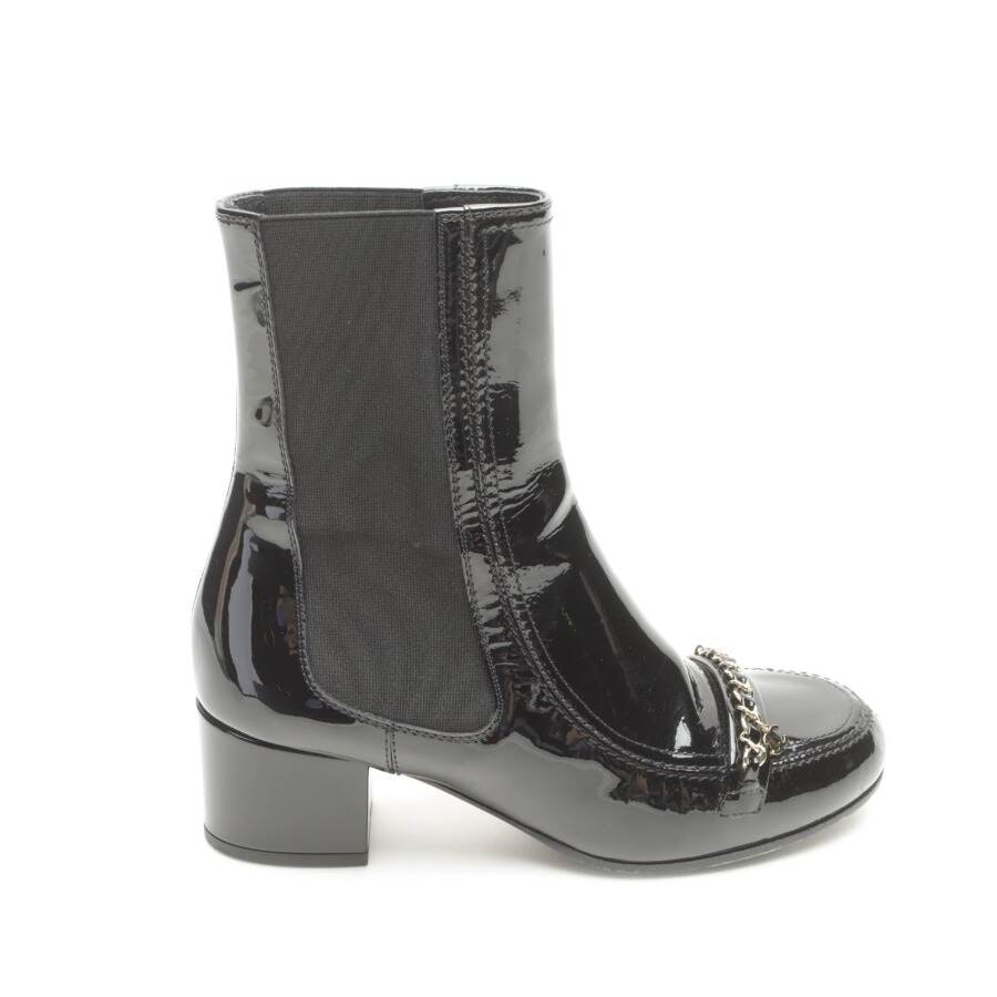 Chanel Chelsea Boots EUR 37,5 Schwarz von Chanel