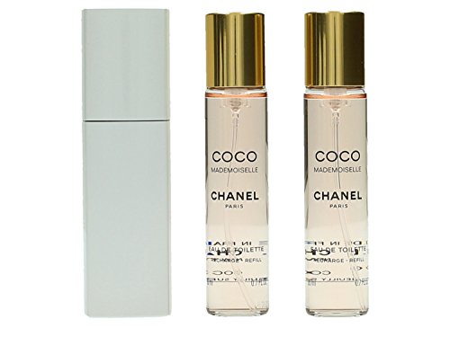 Chanel Coco Mademoiselle femme/woman, Eau de Toilette, nachfüllbar, 3x20ml (60ml) von Chanel
