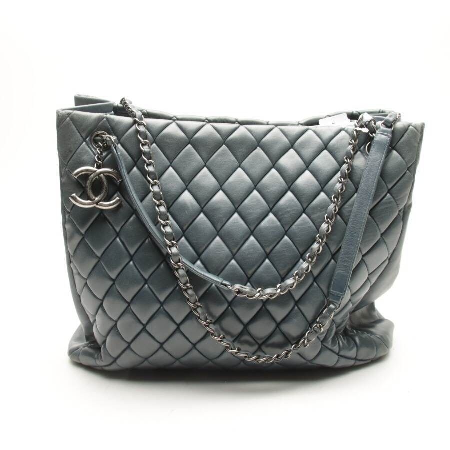 Chanel Schultertasche Blau von Chanel