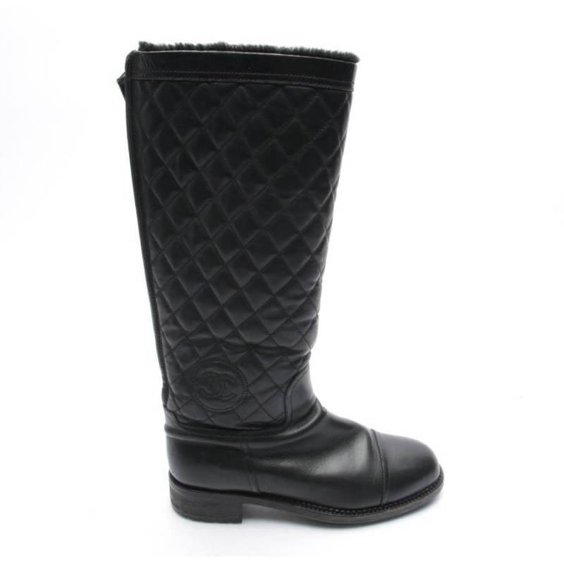 Chanel Stiefel EUR 39 Schwarz von Chanel