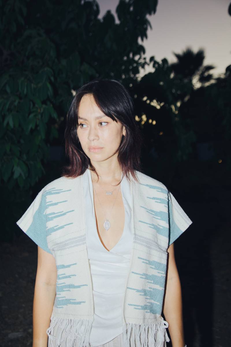 Handgewebte Sommerweste von ChanelCreate