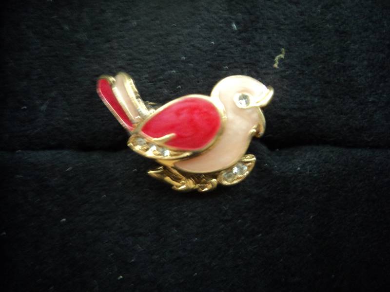 Design Vogel Brosche Mit Emaille Und Strass Design Vogel Brosche Mit Emaille Und Strass von ChanelHB