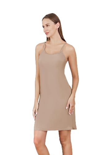 Channo Kombinationskleid, Unterkleid, sehr weich und bequem - pack1 Beige S/M von Channo