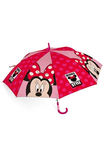 Chanos Minnie Mouse Mädchen Kinder Regenschirm Stock-Schirm von Chanos