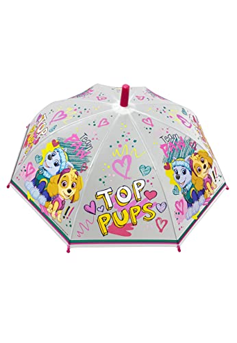 Chanos Paw Patrol Skye Everest Kinder Mädchen Automatik-Regenschirm Stock-Schirm von Chanos