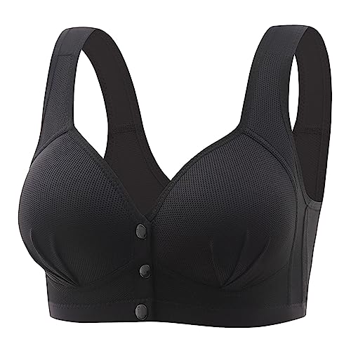 Bh Damen mit Bügel Grosse Grössen 100 D Neckholder BH Bustier Milchauffangschalen Stillen Unterwäsche-BH Minimizer-Bralette Sport Bh Schwarz Damen Mastektomie-BH Sport Oberteil Damen Fitness Bh Damen mit Bügel Grosse Grössen 100 D Neckholder BH Bustier Milchauffangschalen Stillen Unterwäsche-BH Minimizer-Bralette Sport Bh Schwarz Damen Mastektomie-BH Sport Oberteil Damen Fitness von Chanpning