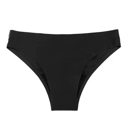 Bikinihosen für Damen Perioden Bikini Hose Menstruations Badeanzug High Waist Perioden Bikinihose Mädchen Basic Slip Bikinihose Schwarz Damen Period Badeshorts Perioden Bademode zum Schwimmen von Chanpning