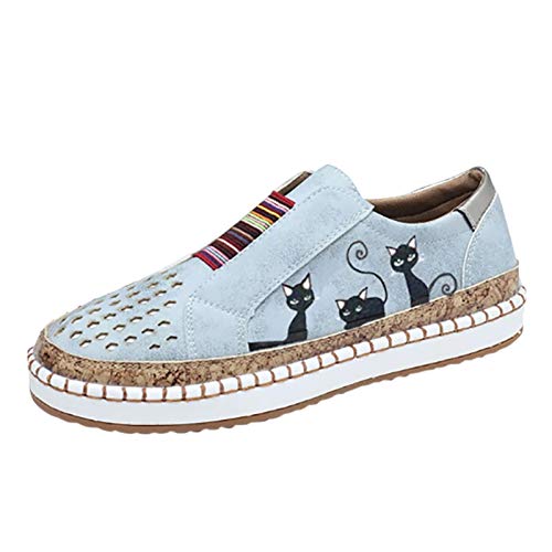 Chanpning Damen Sommerschuhe Outdoor Sportschuhe Sneaker Damen Weiss Sportschuhe Laufschuhe Atmungsaktiv Leichte Turnschuhe Gym Fitness Sneaker für Herren Damen Jogging Schuhe Frau Hallenschuhe Damen von Chanpning