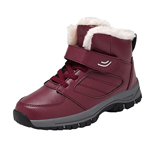 Chanpning Orthoboots Pro - Ergonomische Winterstiefel, Schuhe Gefüttert Damen Unisex Turnschuhe Mode Shoes Wärme Stiefel Fitnessstudio Wanderhalbschuhe Leicht Winterschuhe Rutschfeste Schuhe von Chanpning