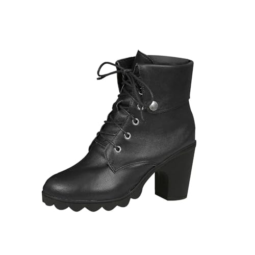 Chanpning Winterstiefel Damen Winter Damen Schuhe Schneeschuhe Damen 40 Winter Turnschuhe Damen Halbstiefel Mid Calf Boot Chelsea Boots Stickerei Western Fall Winter Stiefel von Chanpning