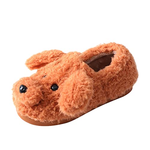 Geschlossene Hausschuhe Damen, Schlappen Plusch Hausschuh Ideal Als Reha-Schuh Für Erwachsene Kids Teens Warm Home Slipper Hüttenschuhe Plüsch Warme Paare Slippers von Chanpning