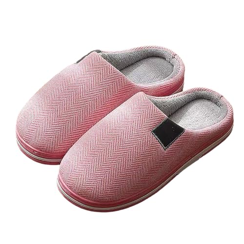 Hausschuhe Damen Herren Winter Flache Plüsch Pantoffeln rutschfeste Unisex Warm Hausschlappen Filzpantoffeln Filzhausschuhe Frauen Bequeme Slippers Gästehausschuhe Outdoor Indoor von Chanpning