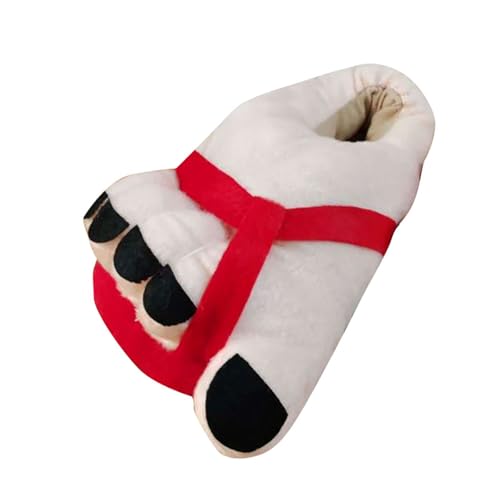 Hausschuhe Damen Winter Memory Foam Flauschige Pantoffeln rutschfeste Unisex Warm Hausschlappen Filzpantoffeln Filzhausschuhe Frauen Bequeme Slippers Winterschuhe Für Winter Halloween Weihnachten von Chanpning