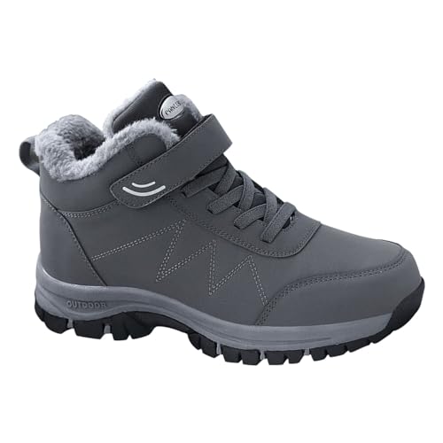 Orthoboots Pro - Ergonomische Winterstiefel, Wasserfeste Stiefel Damen 2024 Orthoschuhe New Schuhe Gefüttert Fitnessschuhe Fitnessstudio Barfußschuhe Elegant Barfuß-Wanderschuhe Bequemer Winterstiefel von Chanpning