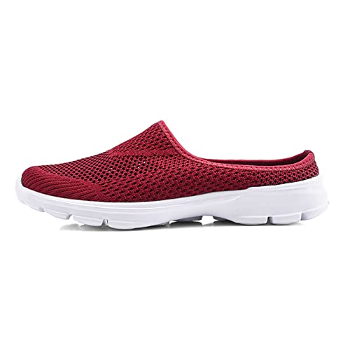 Orthopädische Schuhe Damen Air Cushion Slip On Sneakers Sandalen mit Fussbett Hausschuhe Walking Diabetic Shoes Turnschuhe Freizeit Mesh Atmungsaktiv Sportschuhe Leicht Schlupfschuhe Frauen von Chanpning