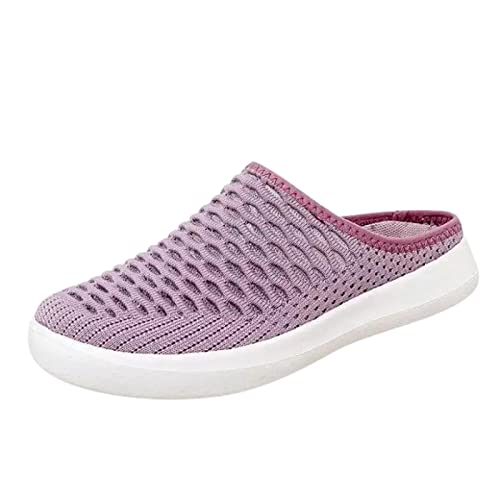 Orthopädische Schuhe Damen Air Cushion Slip On Sneakers Sandalen mit Fussbett Hausschuhe Walking Diabetic Shoes Turnschuhe Freizeit Mesh Atmungsaktiv Sportschuhe Leicht Schlupfschuhe Frauen von Chanpning