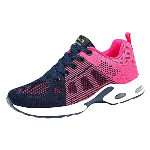 Sport Schuhe Frauen Fitness Sportschuhe Running Sneaker Schlupfschuhe Atmungsaktiv Turnschuhe Leicht Laufschuhe Slip On Walkingschuhe Bequeme Stiefeletten Hallenschuhe Damen von Chanpning