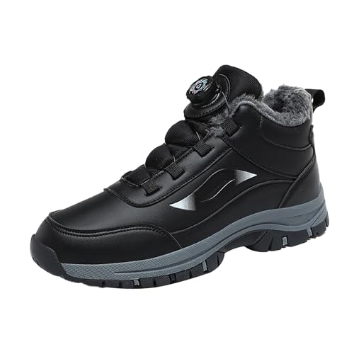 Winterschuhe Damen Wasserdicht 2024 Orthoschuhe Wasserdicht Zehenschuhe Elegant Stiefel für Sport Hiking Trekking Wanderstiefel Bequemer Lederschuhe Barefoot Wanderschuhe Wasserabweisend Sneaker von Chanpning