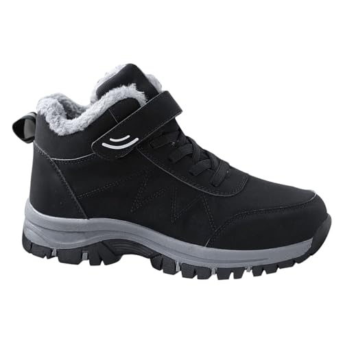 Winterschuhe Damen Wasserdicht 2024 Orthoschuhe Wasserdicht Zehenschuhe Elegant Stiefel für Sport Hiking Trekking Wanderstiefel Bequemer Lederschuhe Barefoot Wanderschuhe Wasserabweisend Sneaker von Chanpning