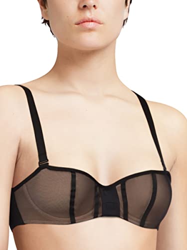 Chantal Thomass Accent Bandeau-BH aus Schaumstoff, Schwarz , 85B von Chantal Thomass