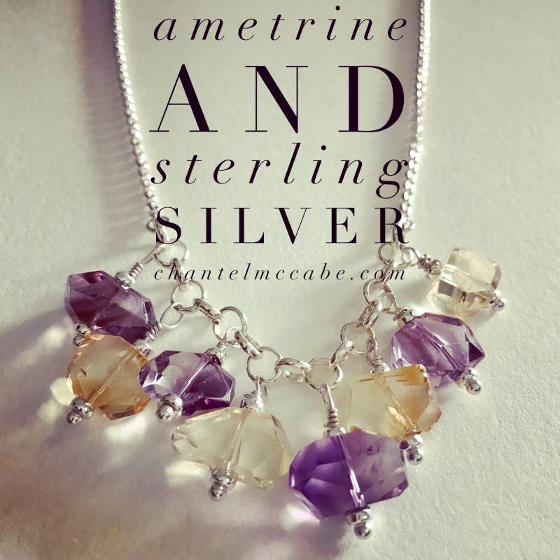 Ametrin Und Sterling Silber Halskette, Perth Western Australia Ametrin Und Sterling Silber Halskette, Perth Western Australia von ChantelMcCabe