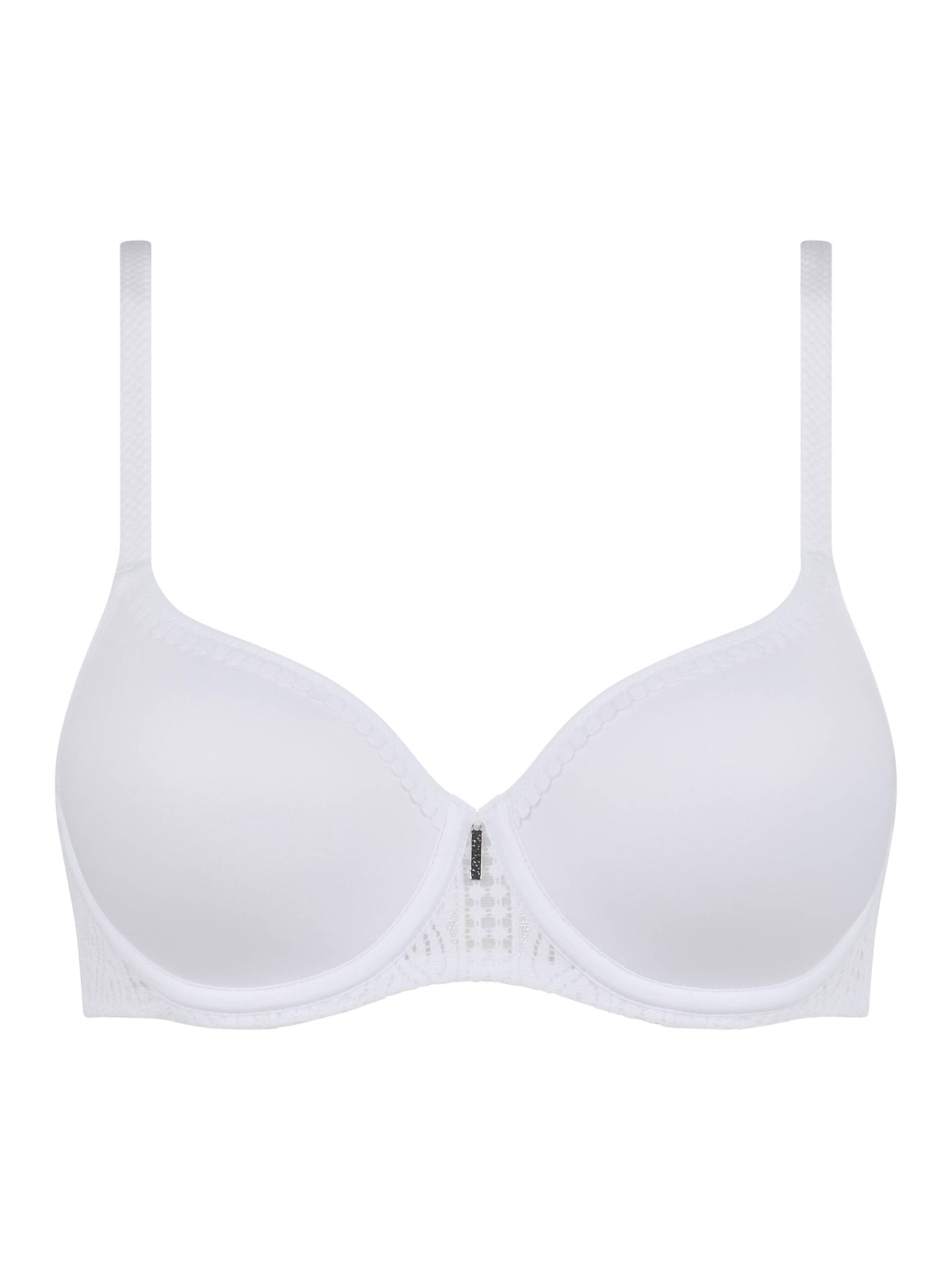 Chantelle Lingerie GmbH - Easy Support Sehr bedeckender Memory BH weiss - Gr. - 85 F von Chantelle Lingerie GmbH