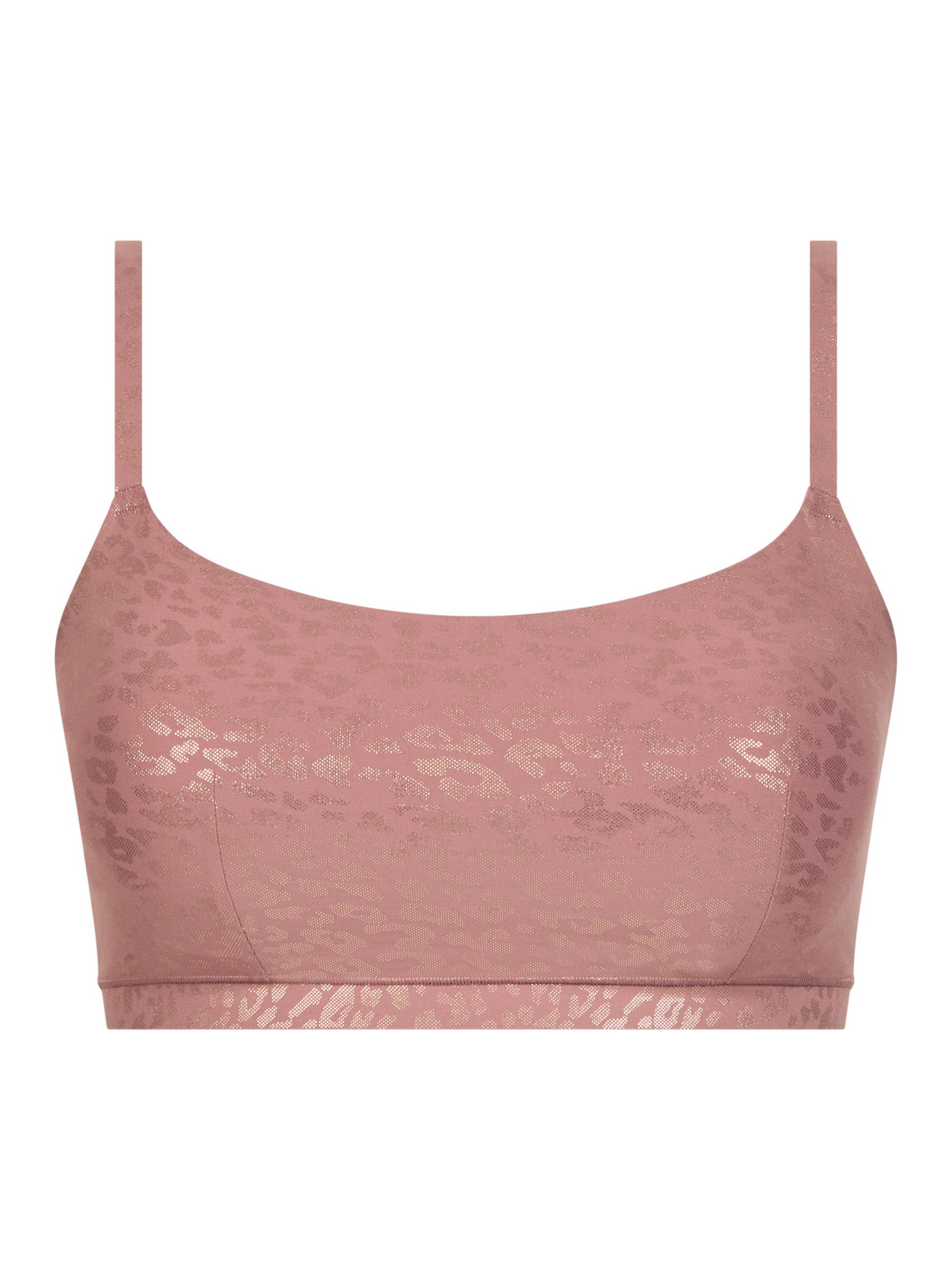 Chantelle Lingerie GmbH - SOFTSTRETCH Bustier mit Rundhalsausschnitt pink leo shimmer von Chantelle Lingerie GmbH