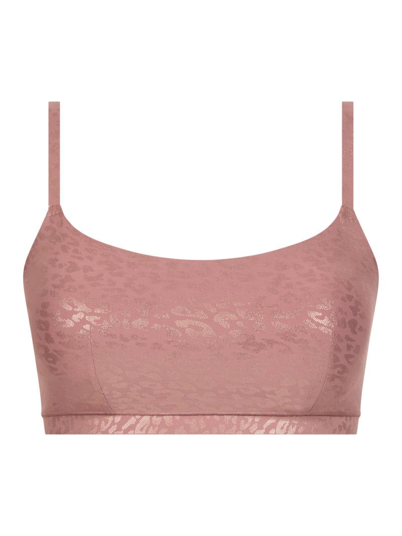 Chantelle Lingerie GmbH - SOFTSTRETCH Bustier mit Rundhalsausschnitt pink leo shimmer von Chantelle Lingerie GmbH