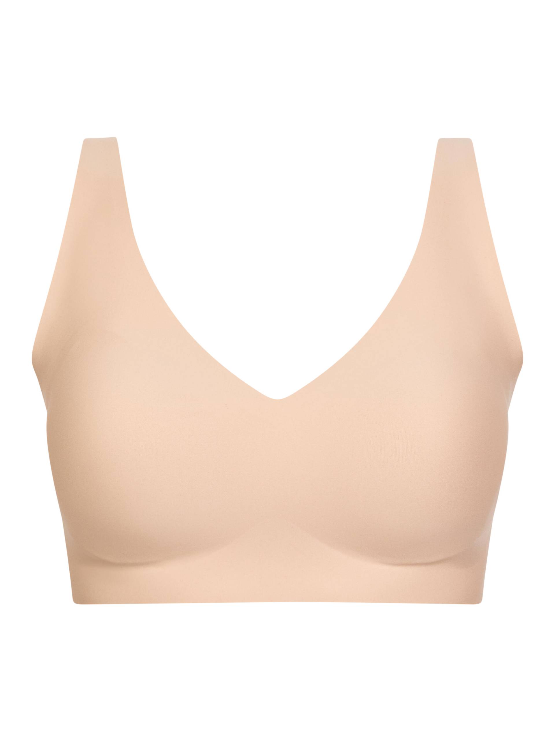 Chantelle Lingerie GmbH - SoftStrech Power Tiefausgeschnittener BH golden beige - Gr. - XL von Chantelle Lingerie GmbH
