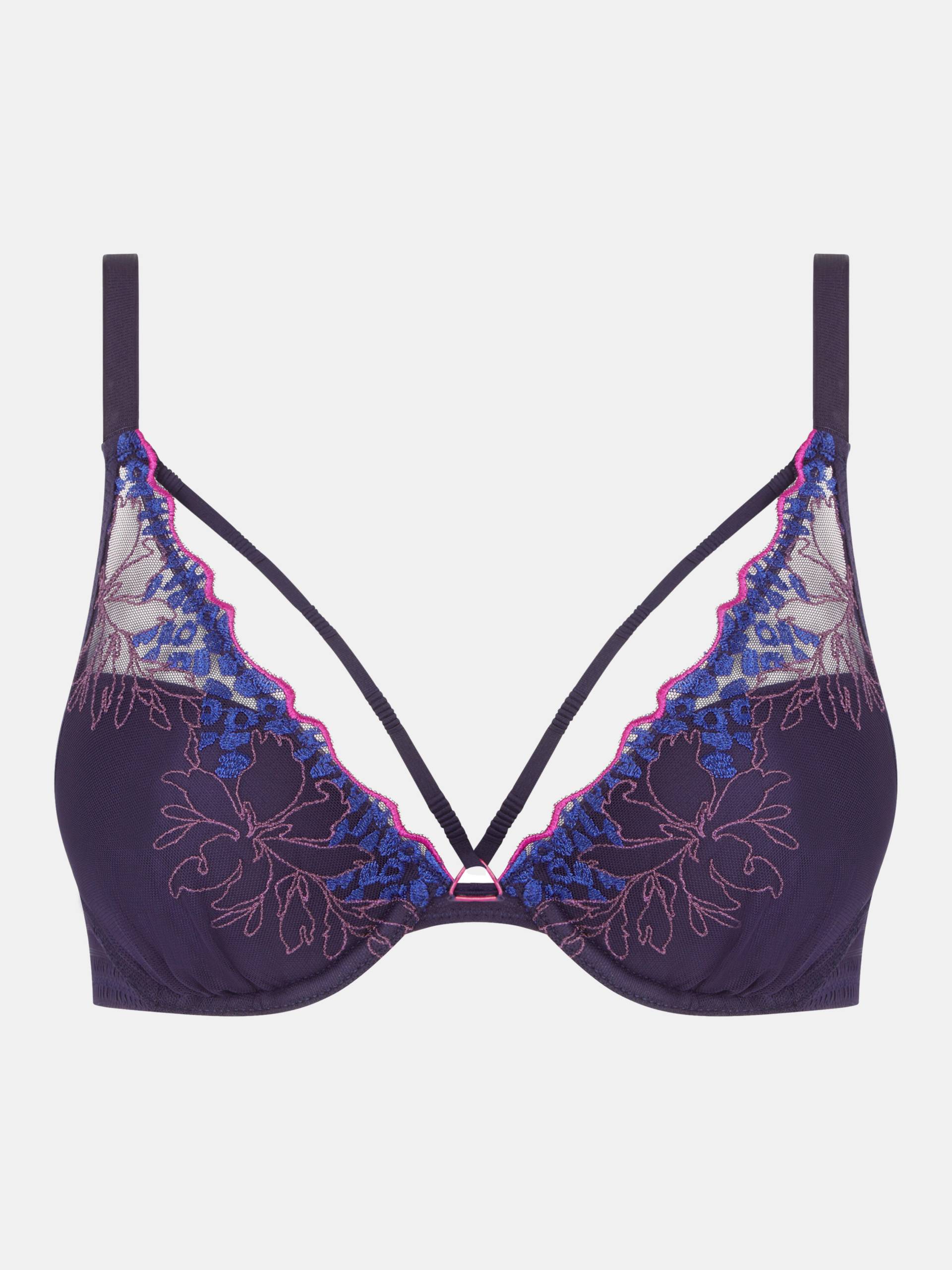 Chantelle Lingerie GmbH - Spice Push Up BH midnight blue multico - Gr. - 80 A von Chantelle Lingerie GmbH