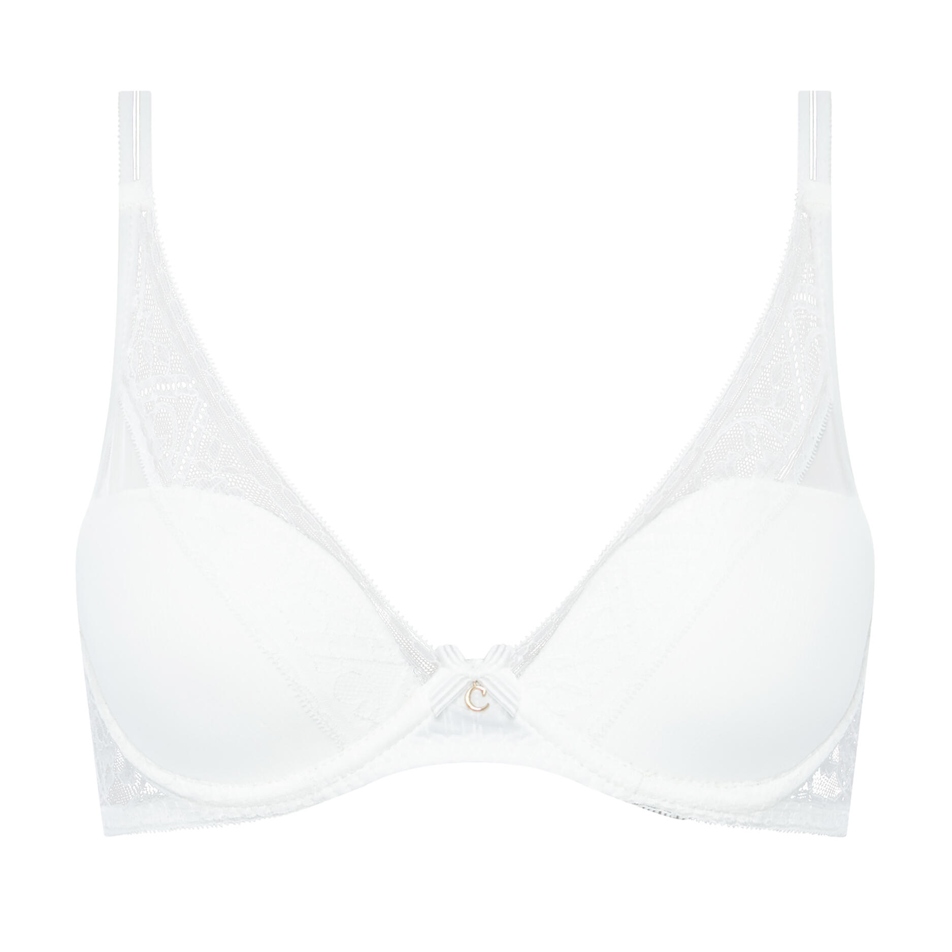 Chantelle Lingerie - ALTO Tief ausgeschnittener T-Shirt-BH milk - Gr. - 80 E von Chantelle Lingerie