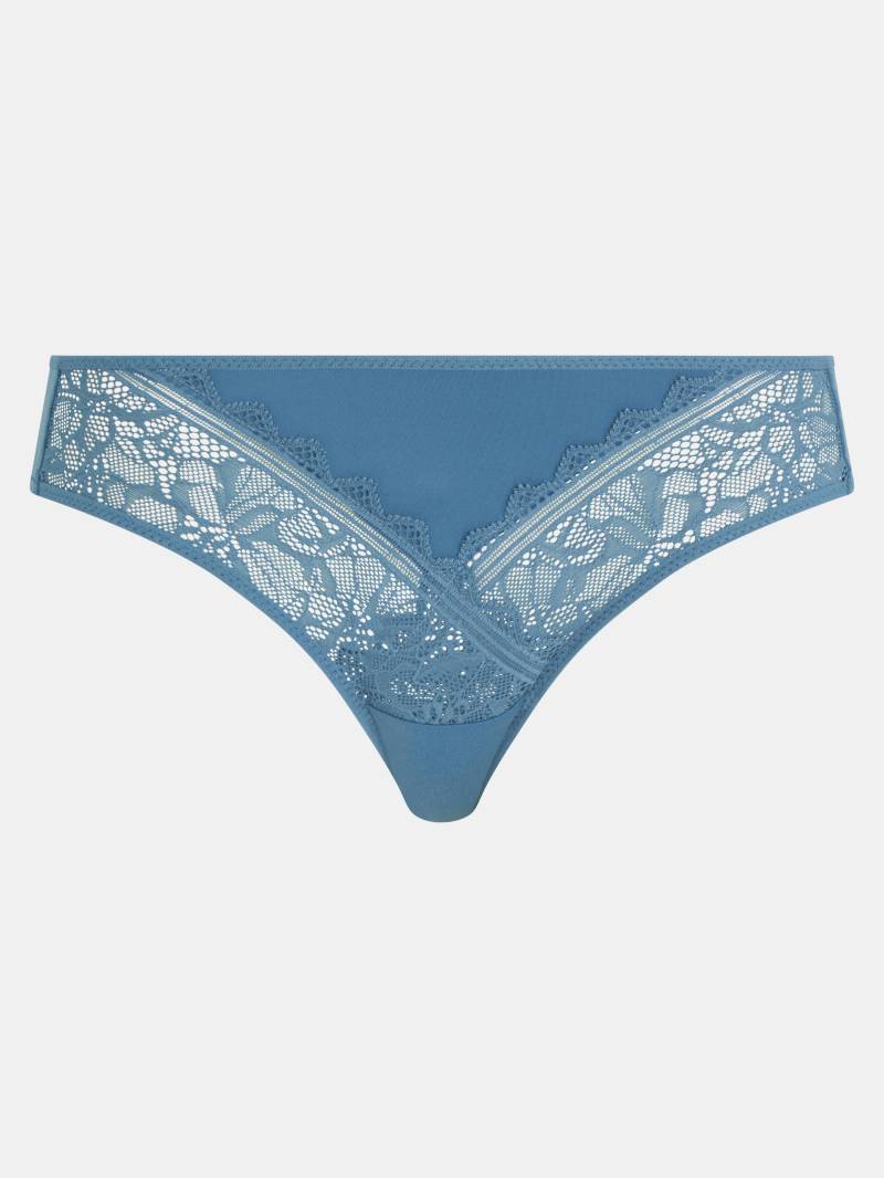Chantelle Lingerie - Floral Touch Evolutiver Slip jeans blue - Gr. - 36 von Chantelle Lingerie