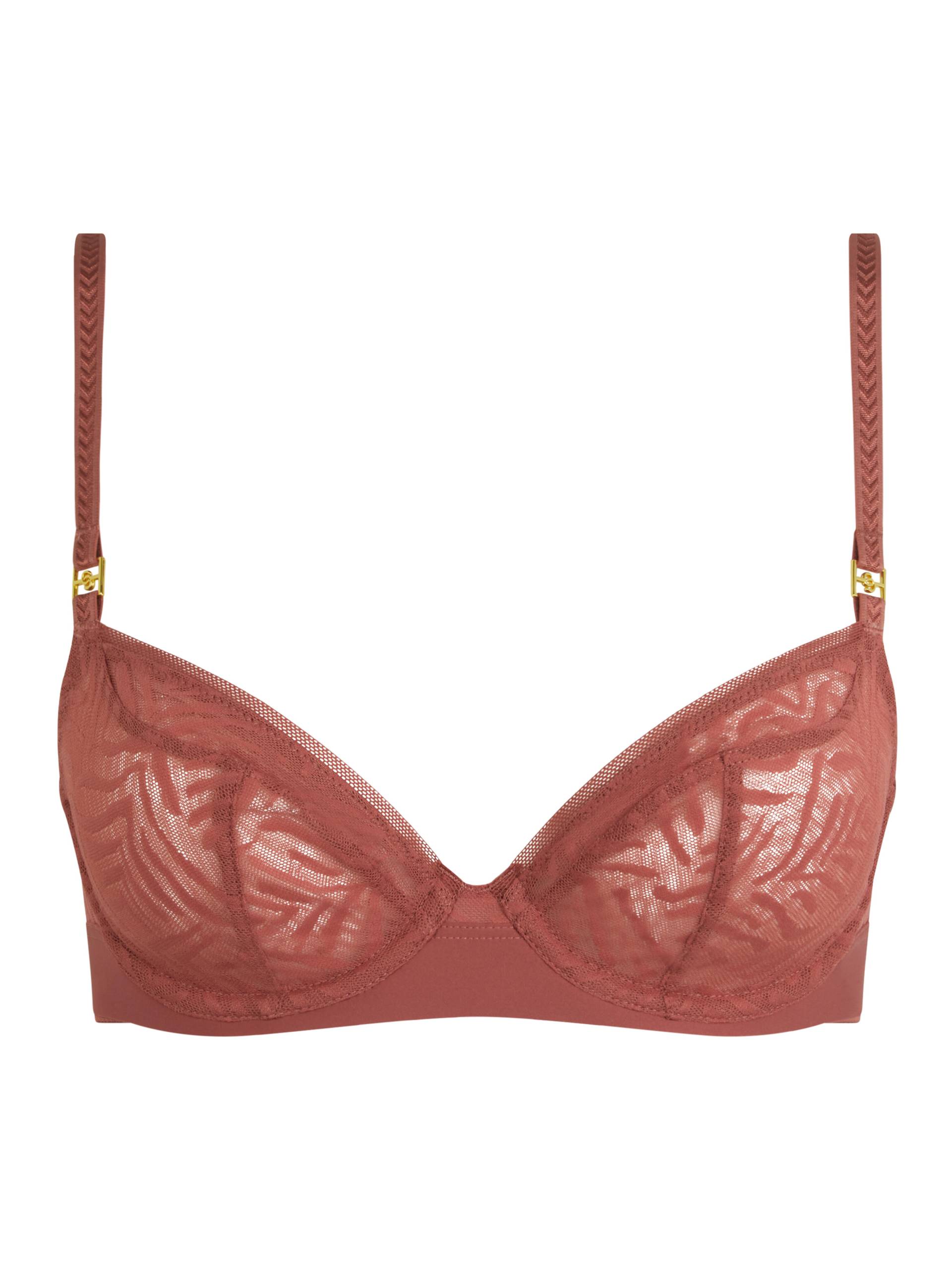 Chantelle Lingerie - Graphic Allure Bedeckender Bügel BH ambre - Gr. - 75 E von Chantelle Lingerie